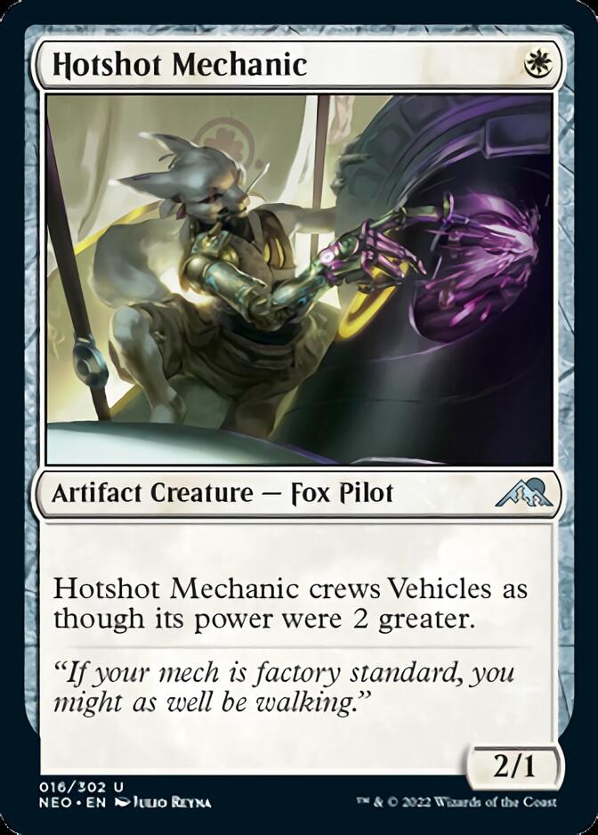 Hotshot Mechanic [Kamigawa: Neon Dynasty] | Devastation Store