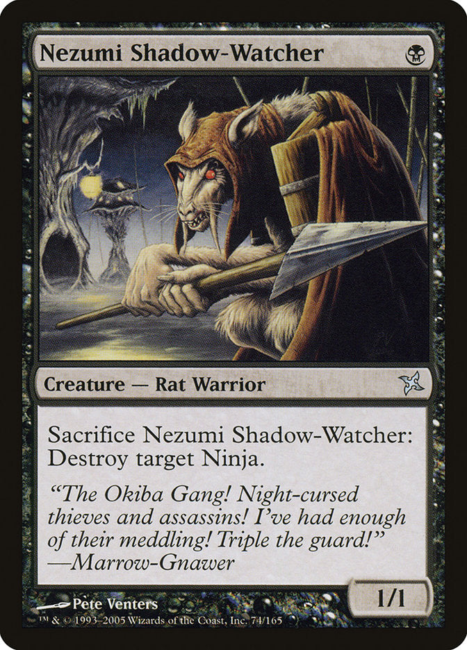Nezumi Shadow-Watcher [Betrayers of Kamigawa] - Devastation Store | Devastation Store