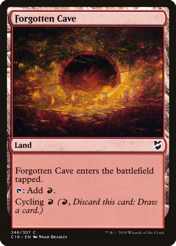 Forgotten Cave [Commander 2018] - Devastation Store | Devastation Store