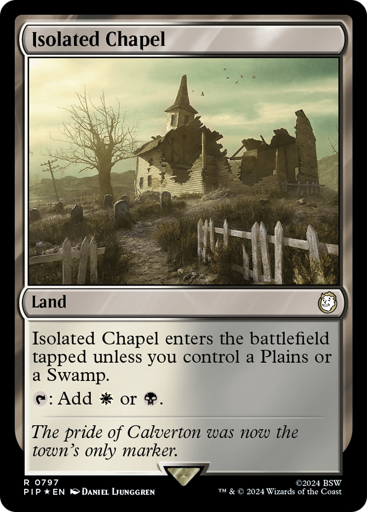 Isolated Chapel (Surge Foil) [Fallout] | Devastation Store