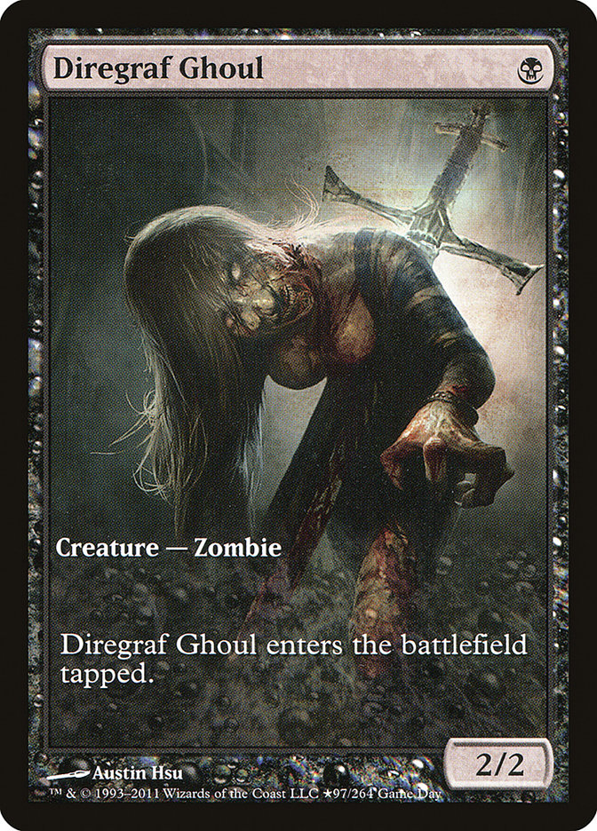 Diregraf Ghoul (Game Day) [Innistrad Promos] | Devastation Store