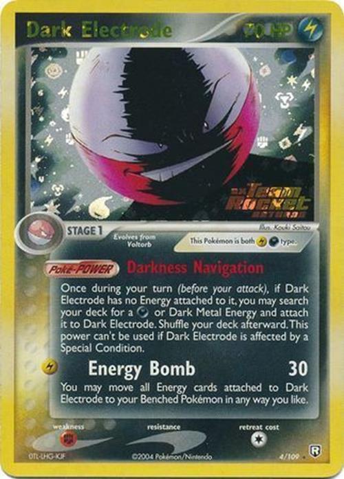 Dark Electrode (4/109) (Stamped) [EX: Team Rocket Returns] | Devastation Store