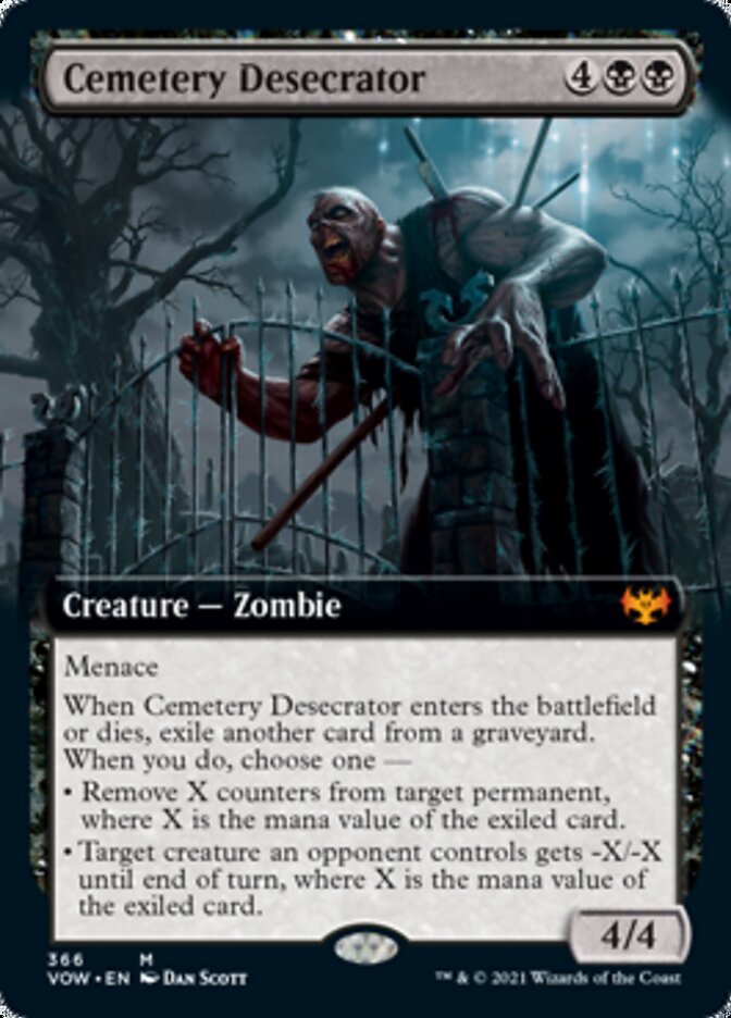 Cemetery Desecrator (Extended) [Innistrad: Crimson Vow] | Devastation Store