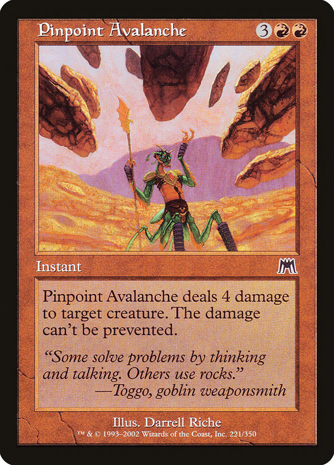Pinpoint Avalanche [Onslaught] | Devastation Store