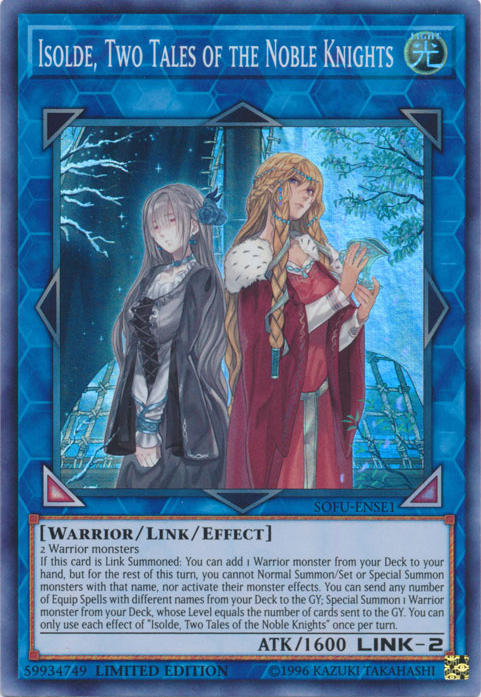 Isolde, Two Tales of the Noble Knights [SOFU-ENSE1] Super Rare | Devastation Store