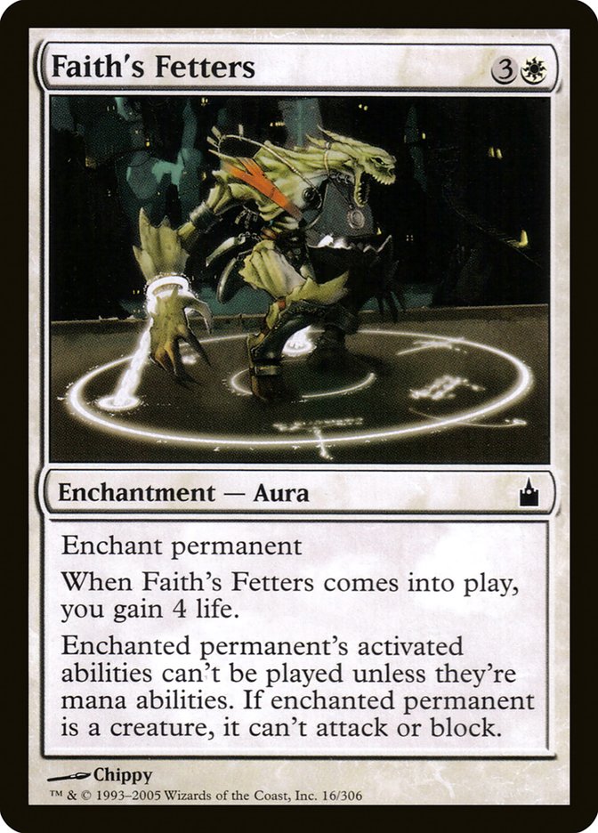 Faith's Fetters [Ravnica: City of Guilds] - Devastation Store | Devastation Store