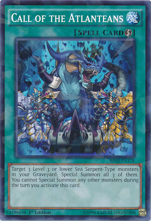 Call of the Atlanteans [BP03-EN178] Shatterfoil Rare | Devastation Store