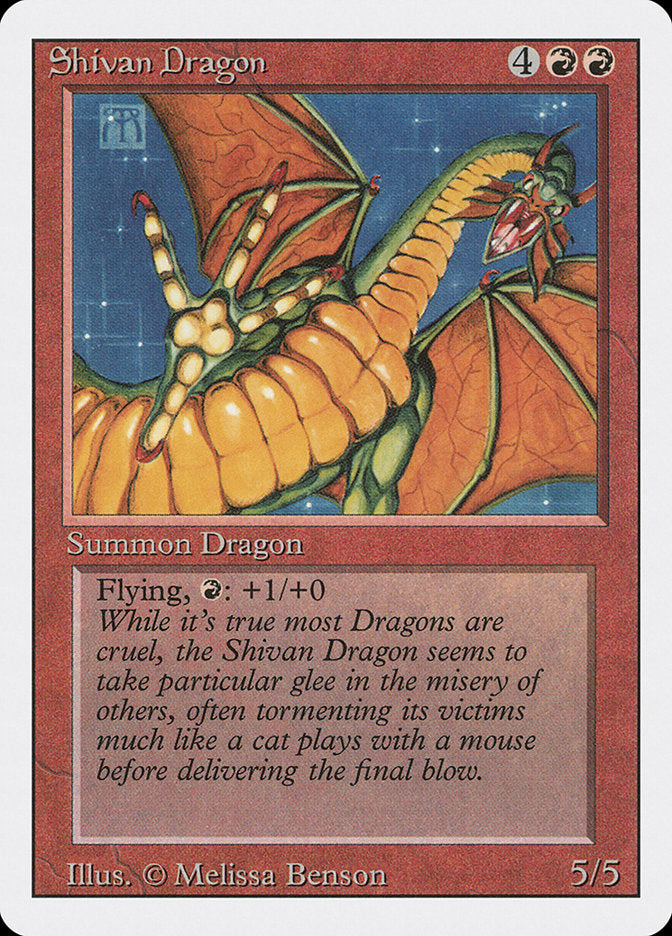 Shivan Dragon [Revised Edition] - Devastation Store | Devastation Store