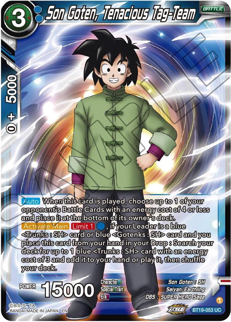 Son Goten, Tenacious Tag-Team (BT19-053) [Fighter's Ambition] | Devastation Store