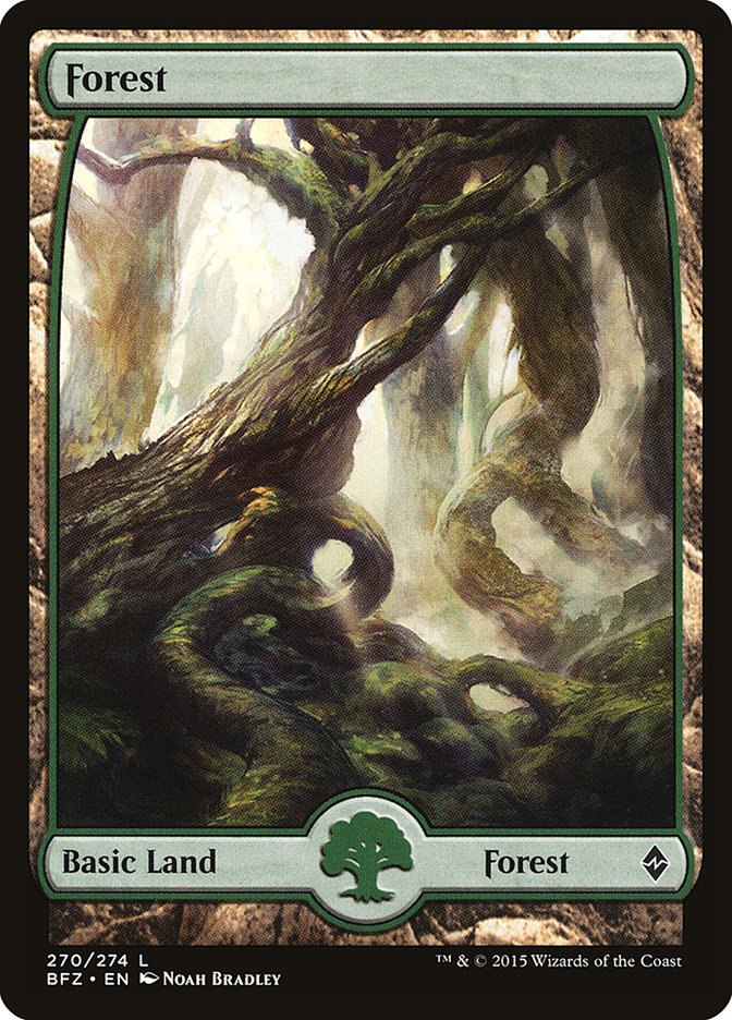 Forest (270) [Battle for Zendikar] - Devastation Store | Devastation Store
