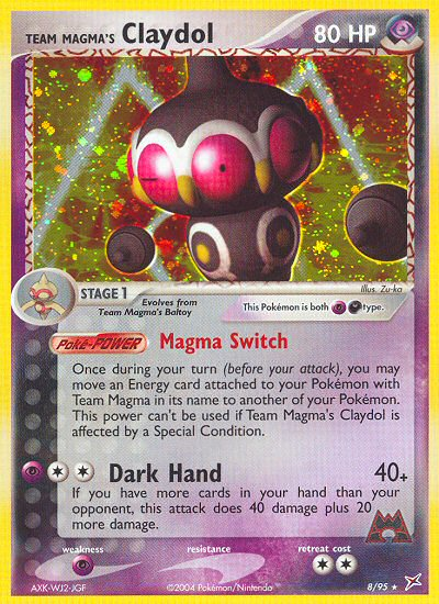 Team Magma's Claydol (8/95) [EX: Team Magma vs Team Aqua] | Devastation Store
