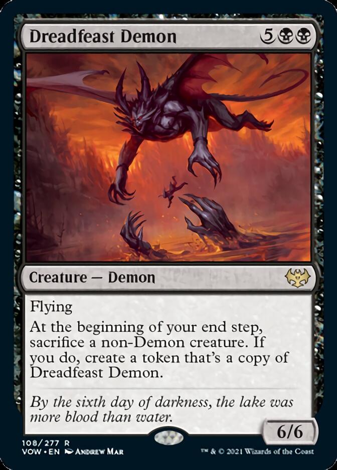 Dreadfeast Demon [Innistrad: Crimson Vow] | Devastation Store