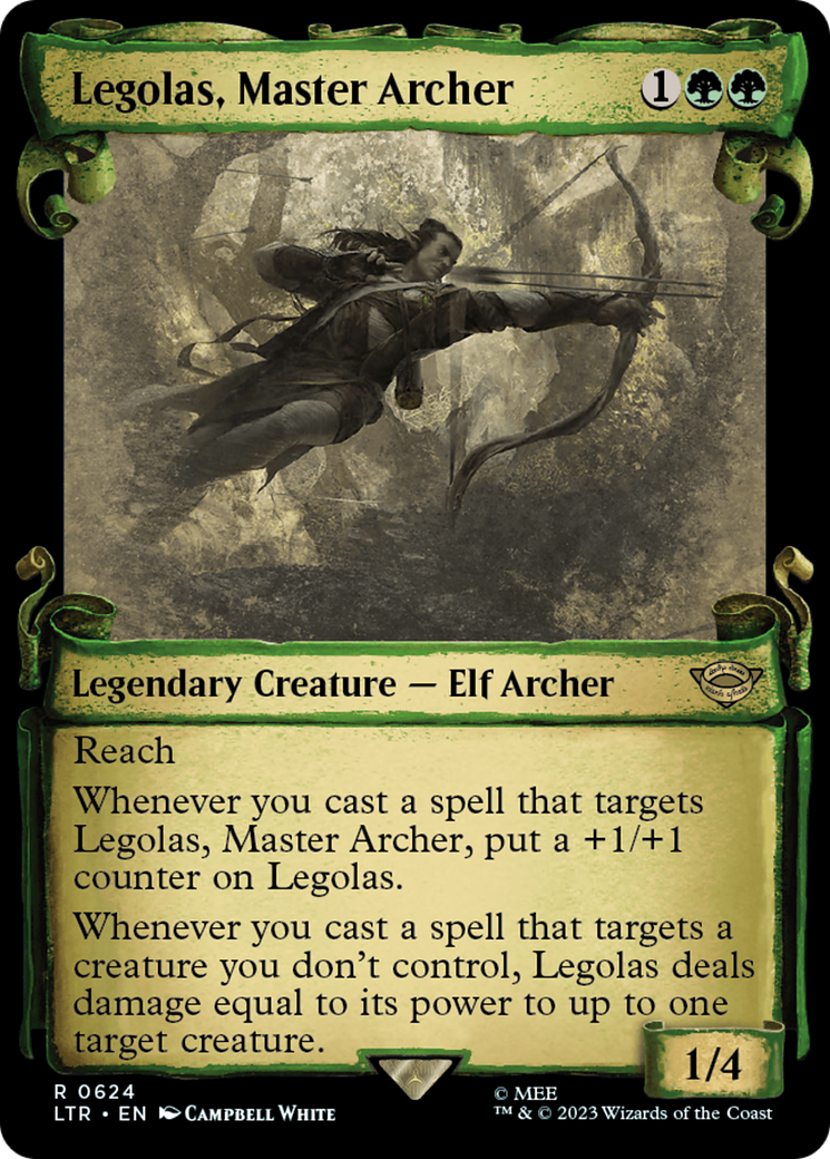 Legolas, Master Archer [The Lord of the Rings: Tales of Middle-Earth Showcase Scrolls] | Devastation Store