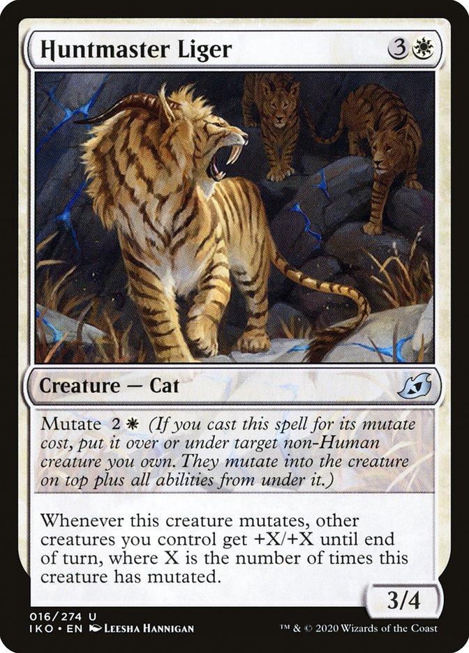 Huntmaster Liger [Ikoria: Lair of Behemoths] | Devastation Store