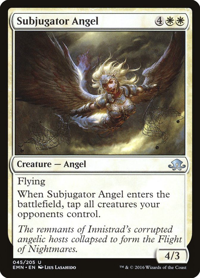 Subjugator Angel [Eldritch Moon] | Devastation Store