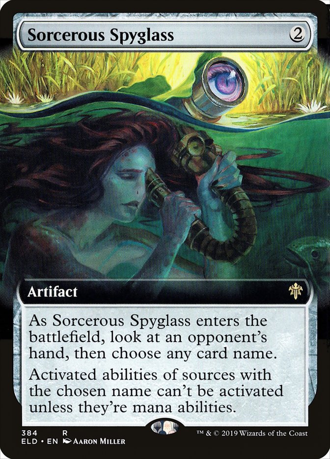 Sorcerous Spyglass (Extended) [Throne of Eldraine] | Devastation Store