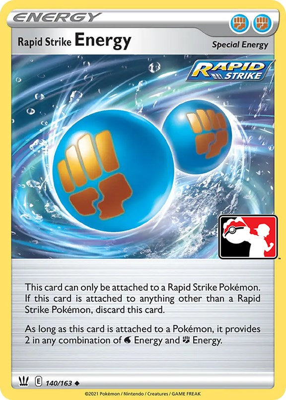 Rapid Strike Energy (140/163) [Prize Pack Series Two] | Devastation Store