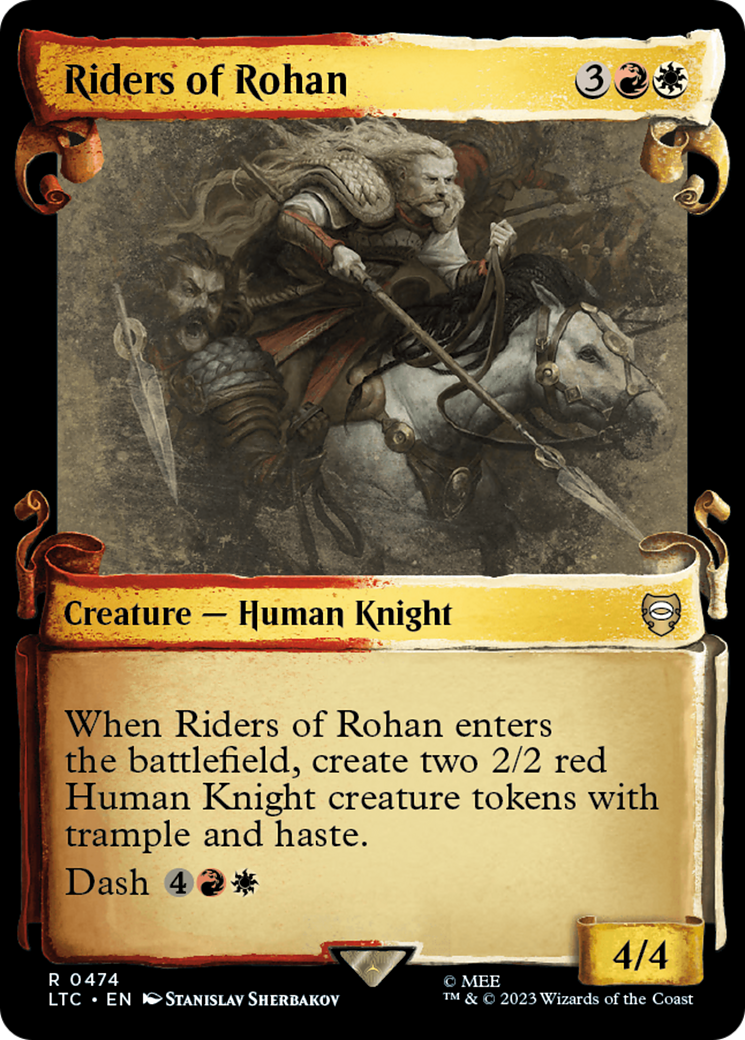 Riders of Rohan [The Lord of the Rings: Tales of Middle-Earth Commander Showcase Scrolls] | Devastation Store