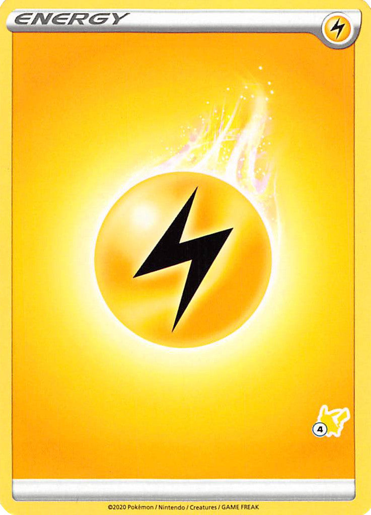 Lightning Energy (Pikachu Stamp #4) [Battle Academy 2022] | Devastation Store