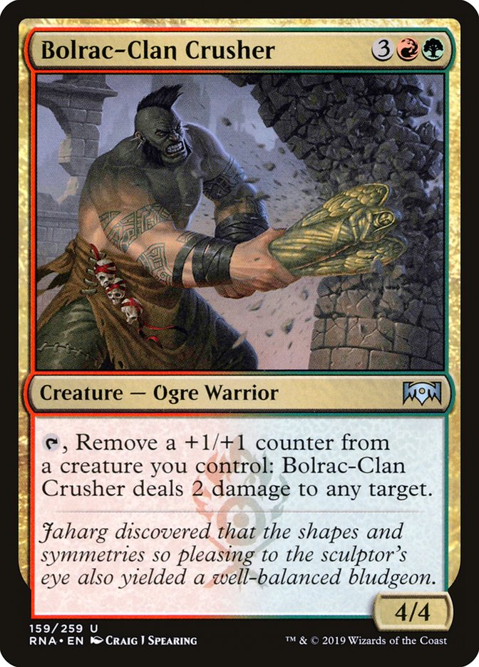 Bolrac-Clan Crusher [Ravnica Allegiance] | Devastation Store