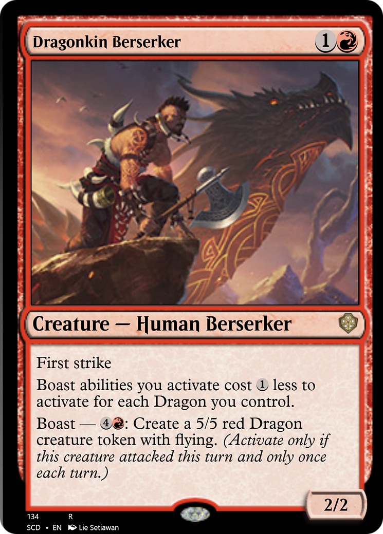 Dragonkin Berserker [Starter Commander Decks] | Devastation Store