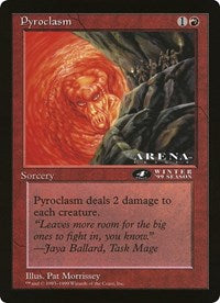 Pyroclasm [Version 2] (Oversized) [Oversize Cards] | Devastation Store