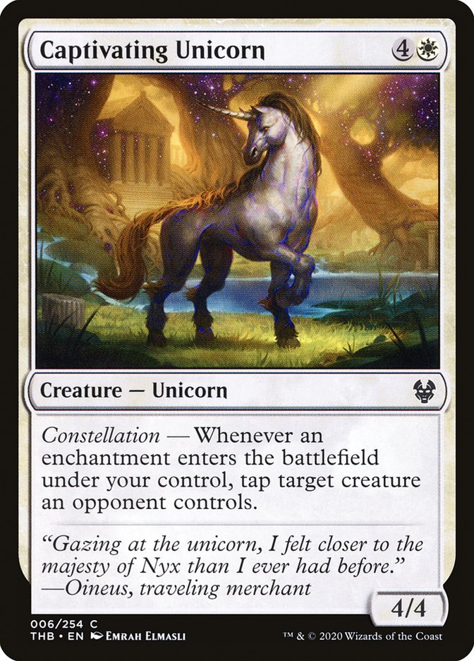 Captivating Unicorn [Theros Beyond Death] | Devastation Store