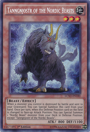 Tanngnjostr of the Nordic Beasts [LC5D-EN180] Secret Rare | Devastation Store