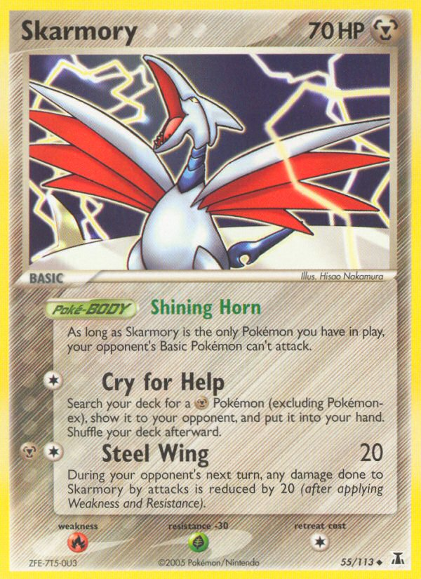 Skarmory (55/113) [EX: Delta Species] | Devastation Store