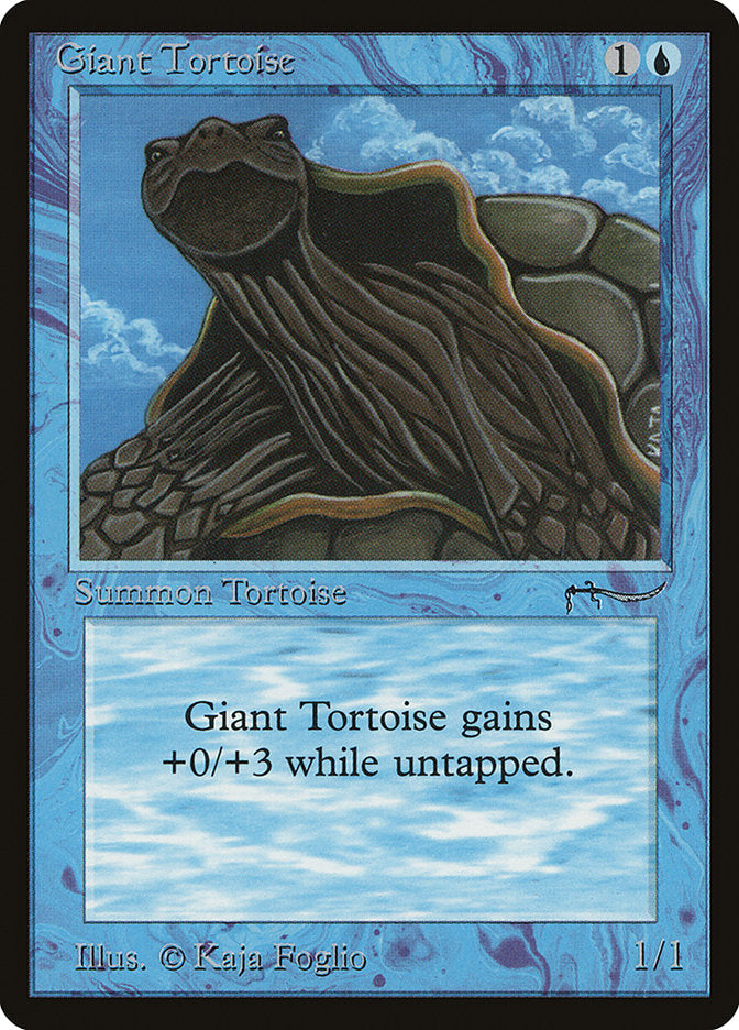 Giant Tortoise (Light Mana Cost) [Arabian Nights] - Devastation Store | Devastation Store