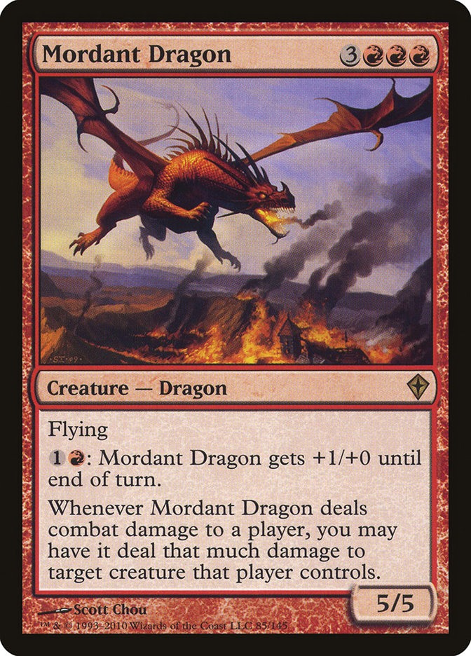 Mordant Dragon [Worldwake] | Devastation Store