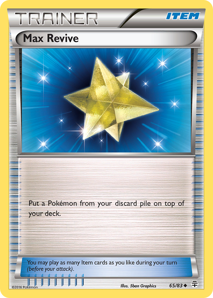 Max Revive (65/83) [XY: Generations] | Devastation Store