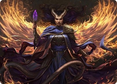 Farideh, Devil's Chosen Art Card [Dungeons & Dragons: Adventures in the Forgotten Realms Art Series] | Devastation Store