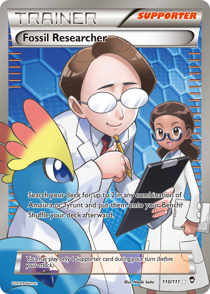Fossil Researcher (110/111) [XY: Furious Fists] | Devastation Store