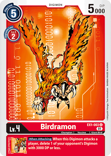 Birdramon [EX1-003] [Classic Collection] | Devastation Store