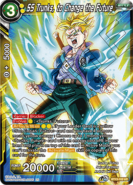SS Trunks, to Change the Future (Uncommon) [BT13-102] | Devastation Store