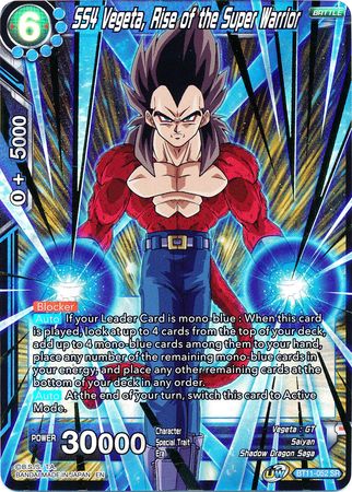 SS4 Vegeta, Rise of the Super Warrior [BT11-052] | Devastation Store