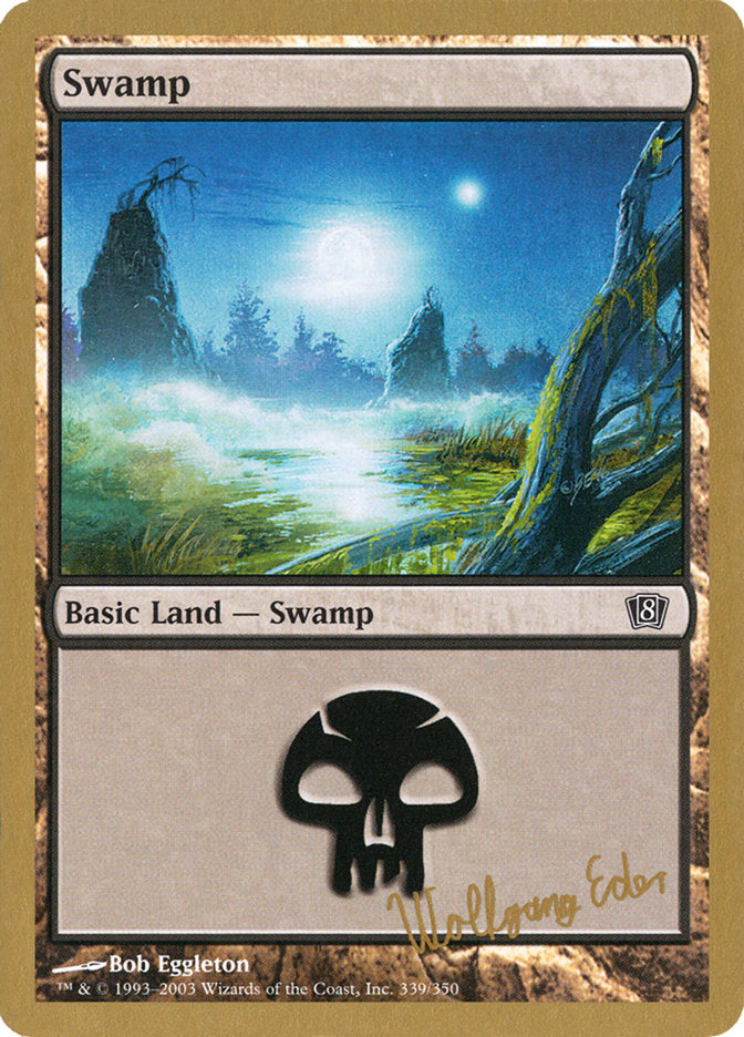 Swamp (we339) (Wolfgang Eder) [World Championship Decks 2003] | Devastation Store