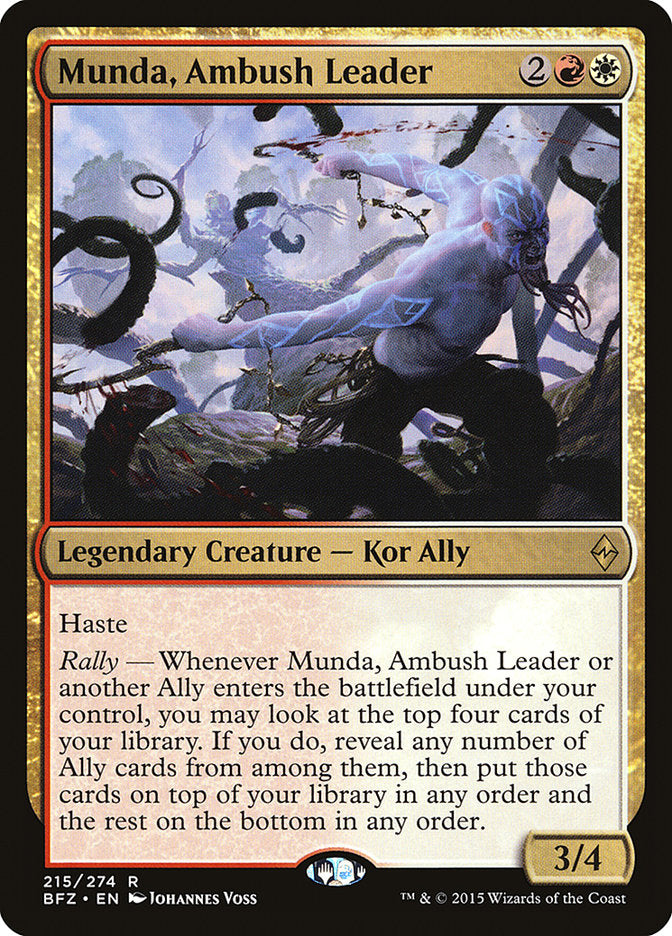 Munda, Ambush Leader [Battle for Zendikar] | Devastation Store