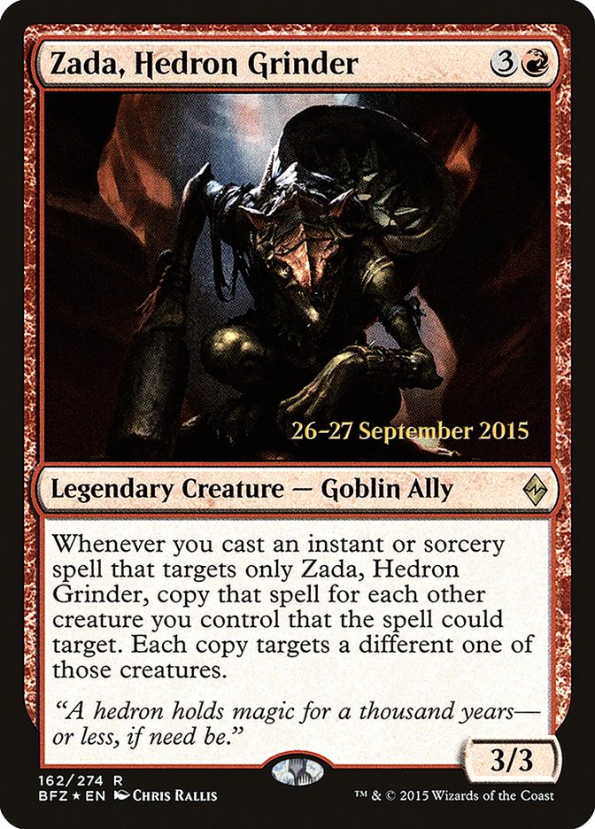 Zada, Hedron Grinder  [Battle for Zendikar Prerelease Promos] - Devastation Store | Devastation Store