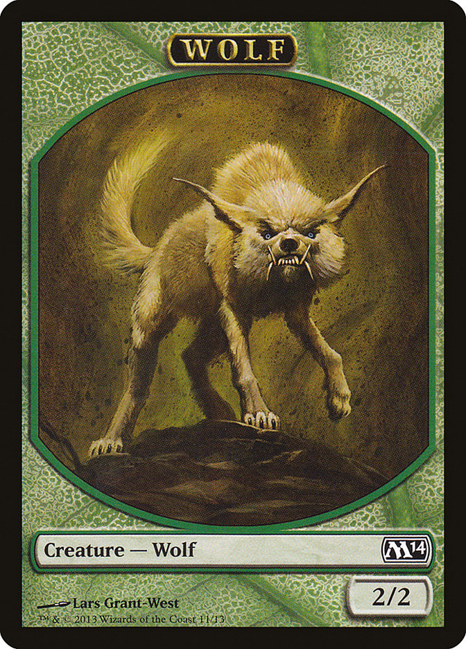 Wolf [Magic 2014 Tokens] - Devastation Store | Devastation Store