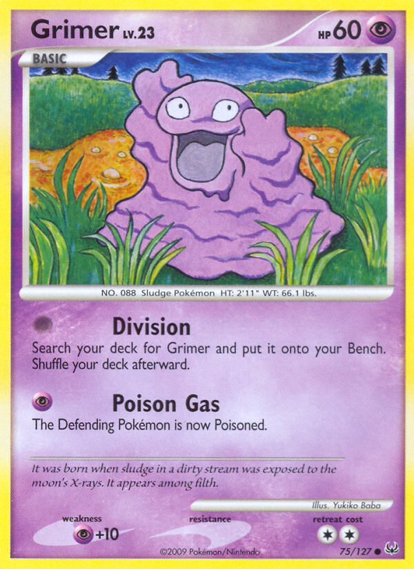 Grimer (75/127) [Platinum: Base Set] | Devastation Store