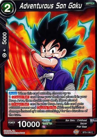 Adventurous Son Goku (BT5-106) [Miraculous Revival] | Devastation Store