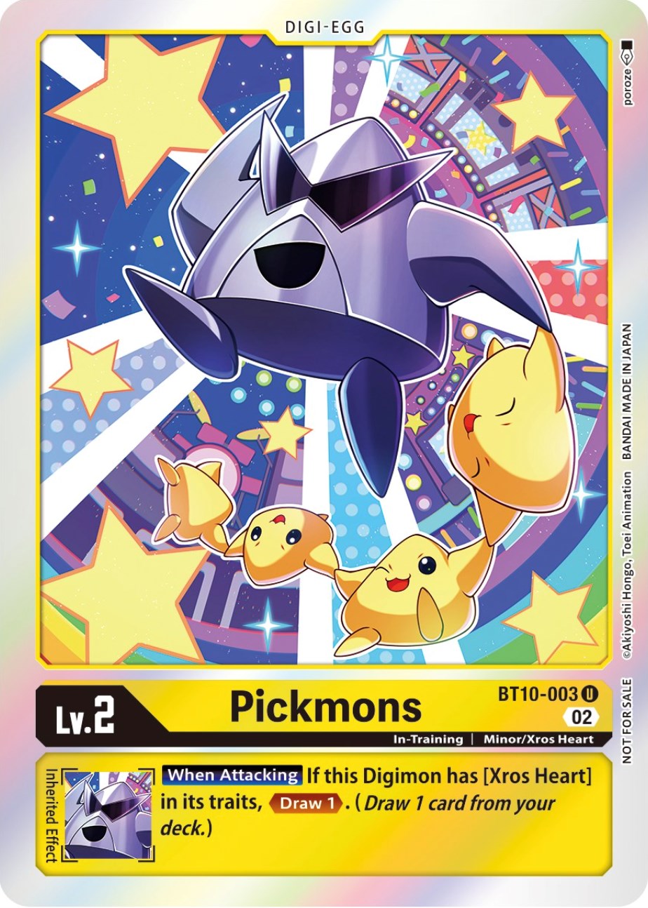 Pickmons [BT10-003] (Official Tournament Pack Vol.8) [Xros Encounter Promos] | Devastation Store