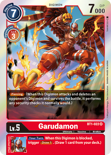 Garudamon [BT1-022] [Release Special Booster Ver.1.0] | Devastation Store