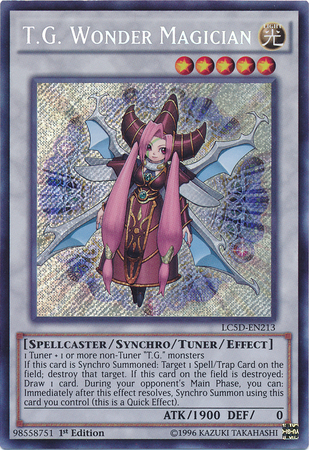 T.G. Wonder Magician [LC5D-EN213] Secret Rare | Devastation Store
