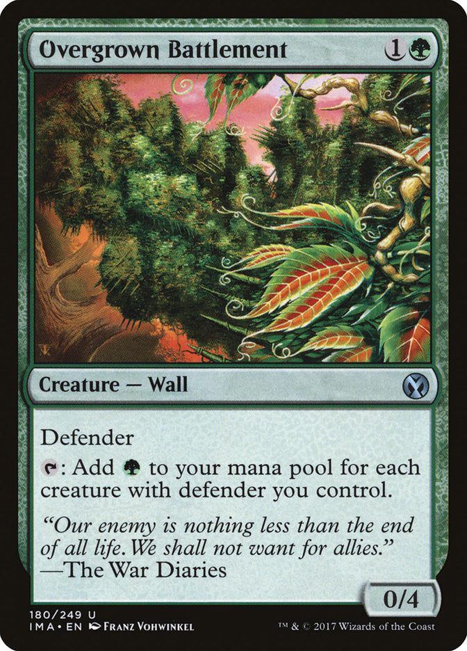 Overgrown Battlement [Iconic Masters] | Devastation Store