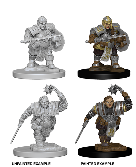 D&D Nolzur's Marvelous Miniatures: Dwarf Fighter - Devastation Store | Devastation Store