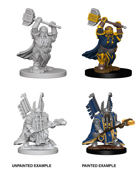 D&D Nolzur's Marvelous Miniatures: Dwarf Paladin - Devastation Store | Devastation Store