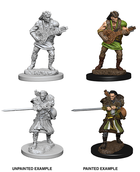 D&D Nolzur's Marvelous Miniatures: Human Bard - Devastation Store | Devastation Store